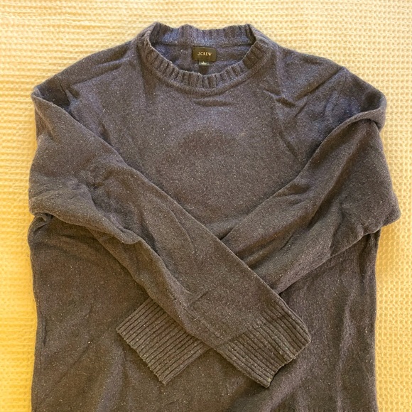 Speckled dark blue J. crew sweater. Good condition! - Picture 1 of 3